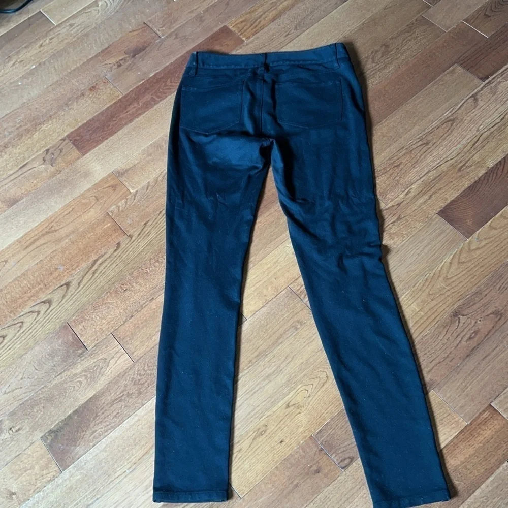 Paige Black High Rise Ultra skinny double zip Jeans, Size 27 - Picture 10 of 14